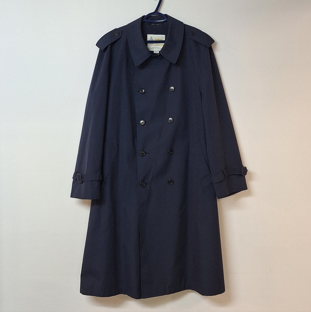 London Fog Classic Double-Breasted Trench Coat